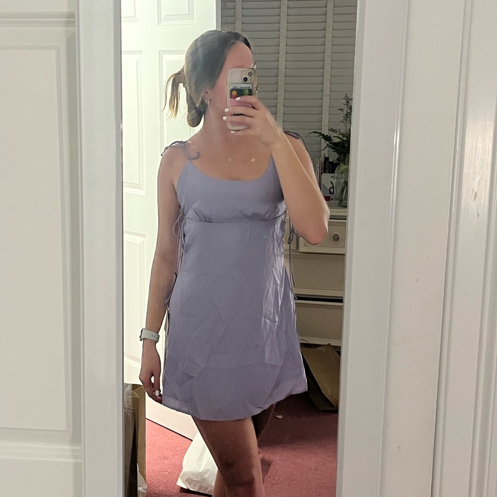 Lilac Mini Dress - Picture 4 of 4